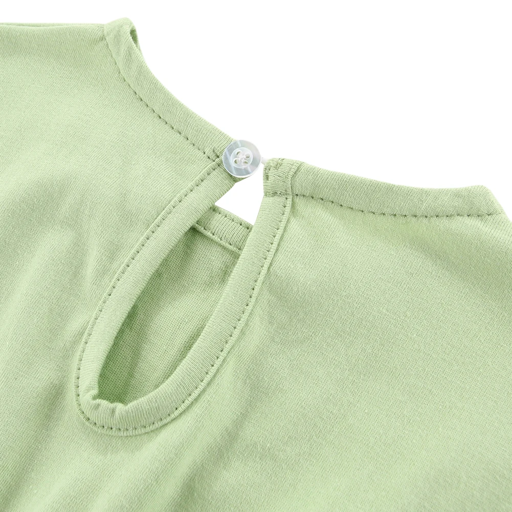 2021 Summer New Baby Girls Solid Color Short Sleeves Loose Skirt Kids Cotton Princess Dress 1-7Y Hot Sell
2021 Summer New Baby Girls Solid Color Short Sleeves Loose Skirt Kids Cotton Princess Dress 1-7Y Hot Sell