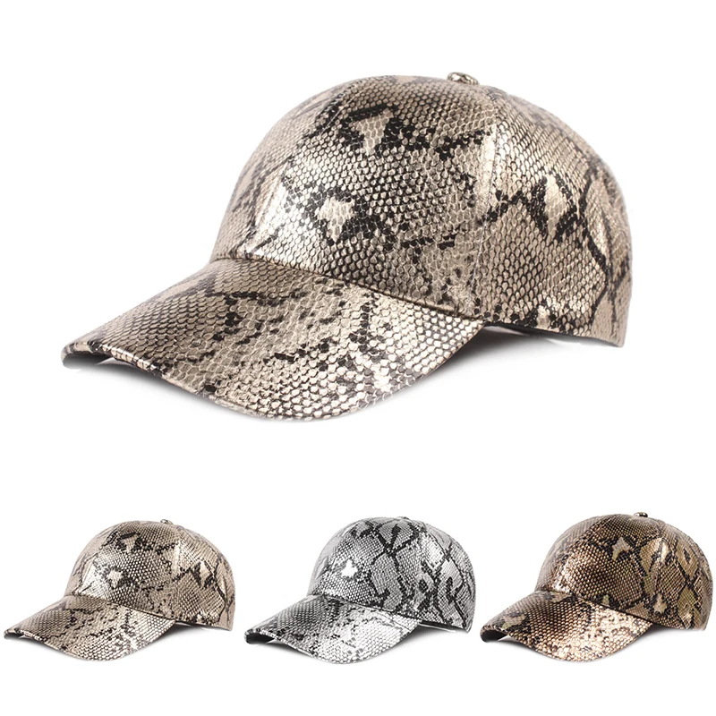 Hip Hop Silver Serpentine Cap Leather Baseball Cap Boy Caps Hats Casual Leopard Hats Men Women Unisex Outdoor Decorate
Hip Hop Silver Serpentine Cap Leather Baseball Cap Boy Caps Hats Casual Leopard Hats Men Women Unisex Outdoor Decorate