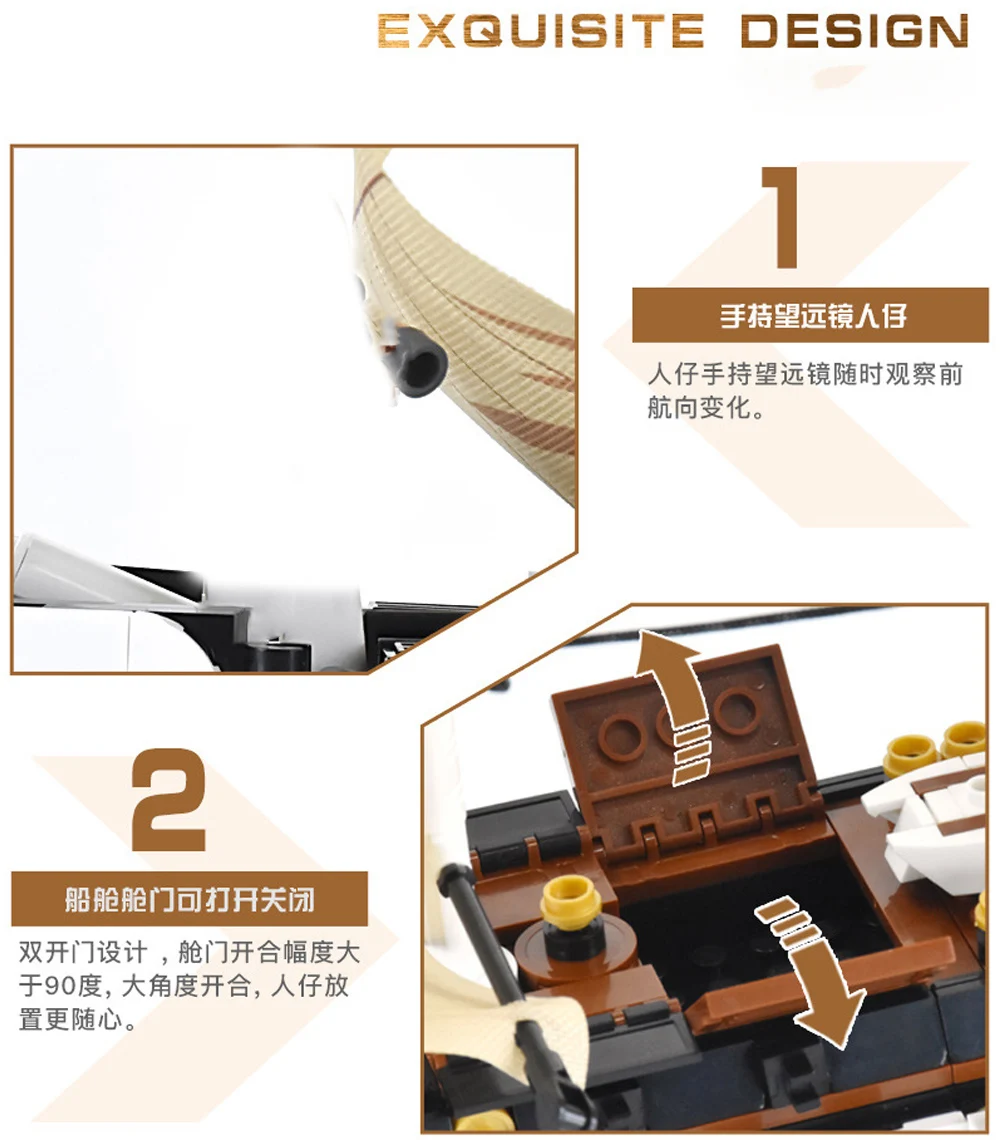 Sluban 0836 USS. CONSTITUTION Sailing Frigate Educational Building Blocks Ship Christmas Toys For Children
Sluban 0836 USS. CONSTITUTION Sailing Frigate Educational Building Blocks Ship Christmas Toys For Children