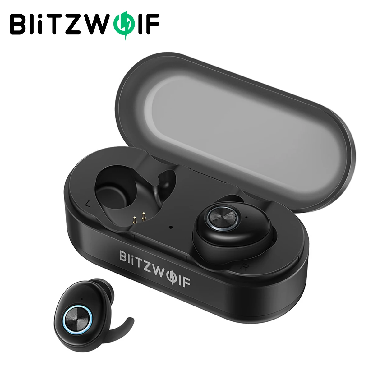Blitzwolf BW-FYE2 TWS True Wireless Earphone bluetooth-compatible Earbud in-ear earphones Sports Earpiece Hi-Fi Stereo Sound 
Blitzwolf BW-FYE2 TWS True Wireless Earphone bluetooth-compatible Earbud in-ear earphones Sports Earpiece Hi-Fi Stereo Sound