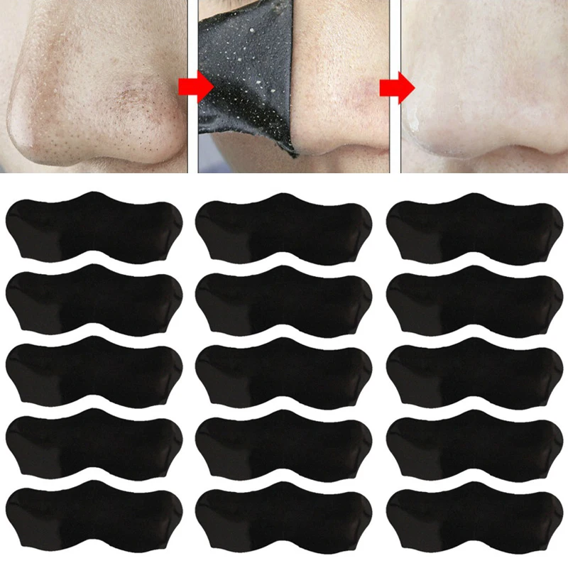 Маска для удаления черных точек пилинга носовые полоски глубокое очищение