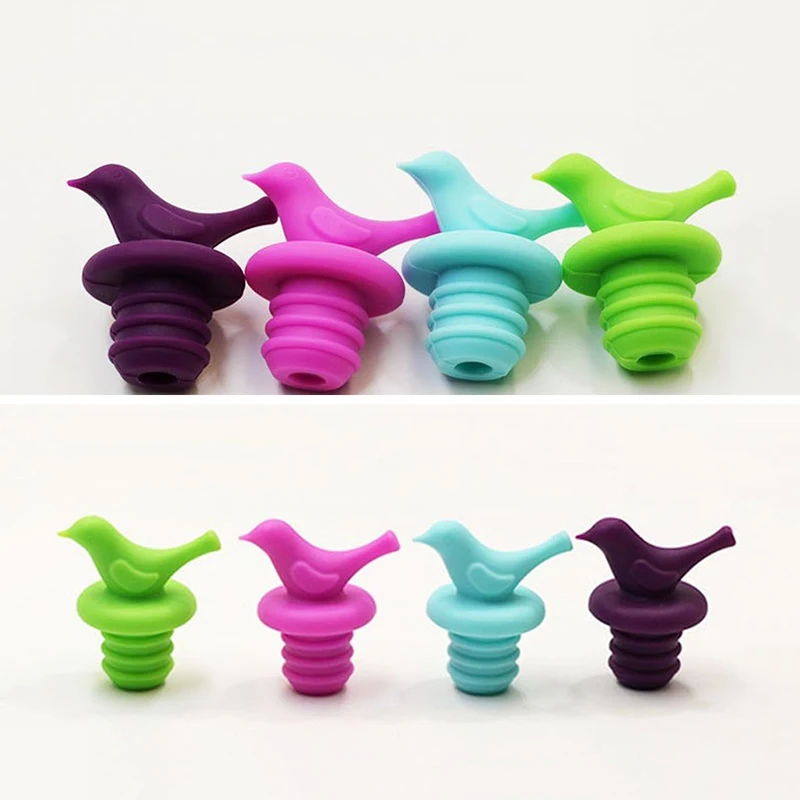 Silicone Red Wine Stoppers Kitchen Gadgets Bar Tools Food Grade Beer Beverage Bottle Caps Sealers Leak Free Fresh Keeping Plug
Silicone Red Wine Stoppers Kitchen Gadgets Bar Tools Food Grade Beer Beverage Bottle Caps Sealers Leak Free Fresh Keeping Plug