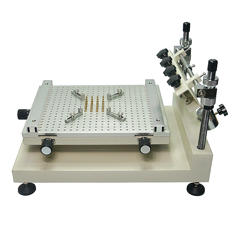 ZB3040H BGA Chip Repair Solder Paste Printer Manual Silkscreen Red Glue Printing Precision Screen Stencil Printer
ZB3040H BGA Chip Repair Solder Paste Printer Manual Silkscreen Red Glue Printing Precision Screen Stencil Printer