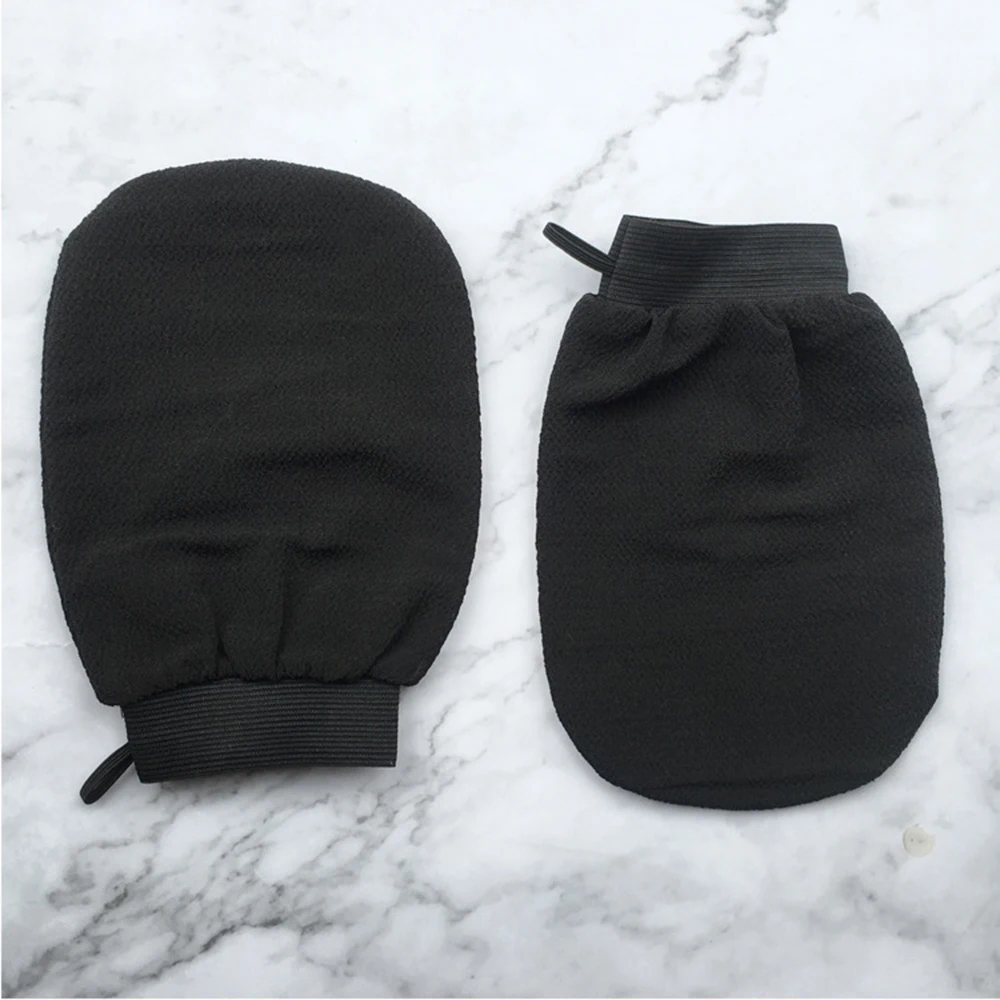 Black Bath Towel Glove Single-layer Double-sided Coarse Sand Massage Double-sided Bath Towel Rub Back Bath Accessories Artifact
Black Bath Towel Glove Single-layer Double-sided Coarse Sand Massage Double-sided Bath Towel Rub Back Bath Accessories Artifact