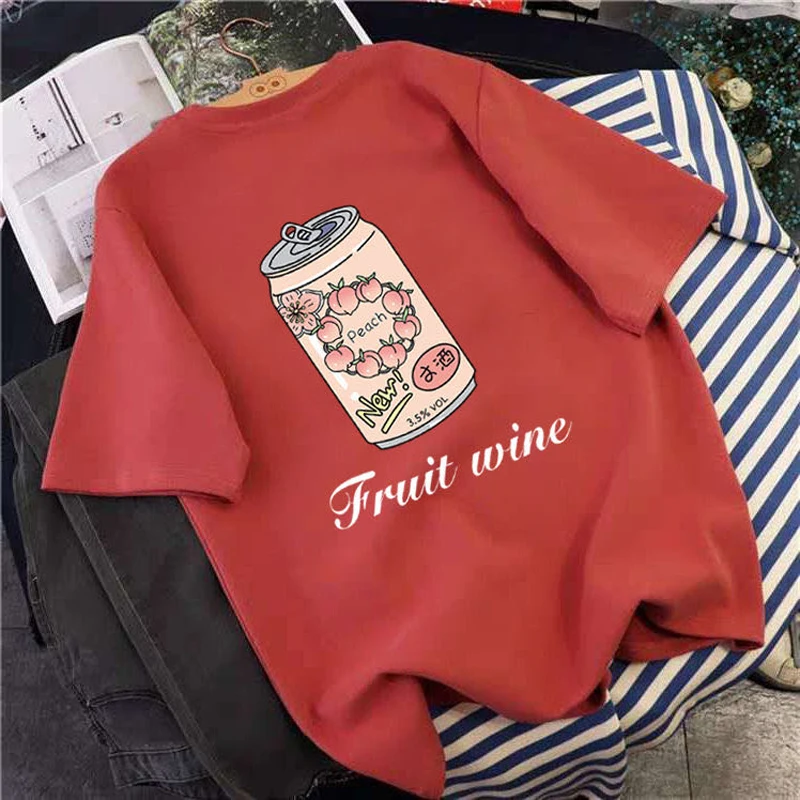 Casual T Shirt Tops Anime Loose T-shirt Cotton Women's Clothes Summer Harajuku Kawaii Short Sleeved Oversized T-shirt Y2k top
Casual T Shirt Tops Anime Loose T-shirt Cotton Women's Clothes Summer Harajuku Kawaii Short Sleeved Oversized T-shirt Y2k top