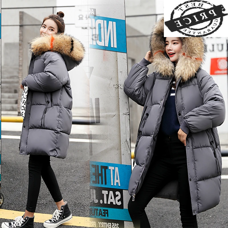 Winter Jacket Women Thick Down Cotton Padded Parkas Color Fur Hooded Warm Coat 2021 Plus Size Female Tops Clothing LWL2a6
Winter Jacket Women Thick Down Cotton Padded Parkas Color Fur Hooded Warm Coat 2021 Plus Size Female Tops Clothing LWL2a6