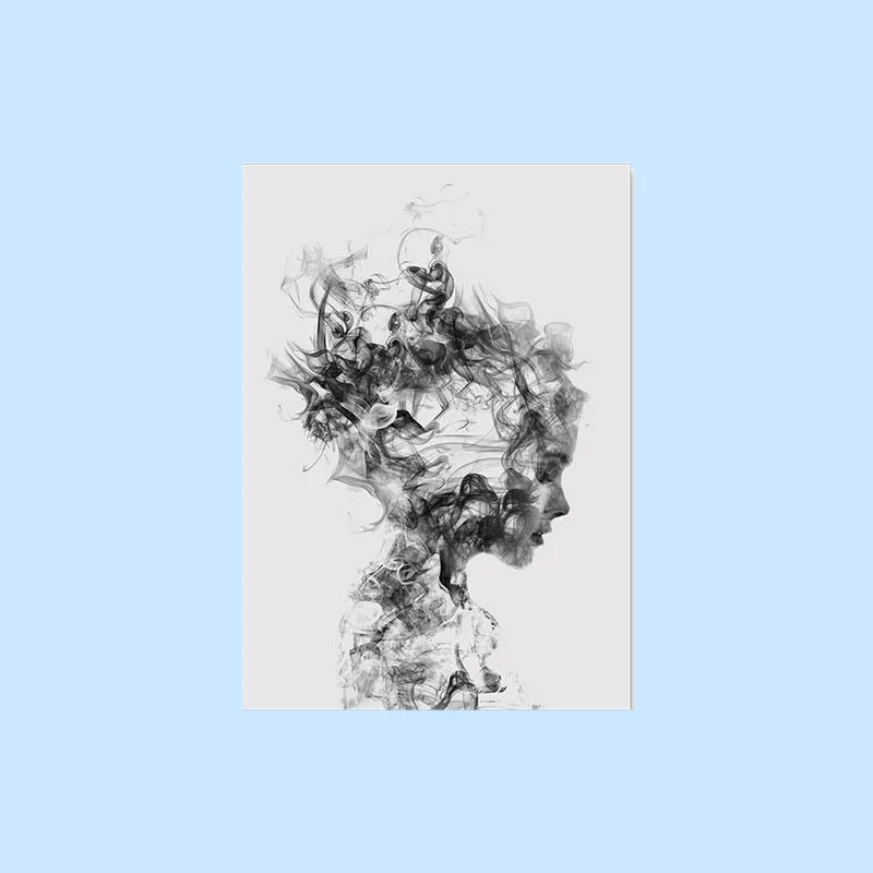 Black White Fashion Adornment Picture Smoking Boy Spray Painting Oil Canvas Rectangle Shape Personality Style Household Decor
Black White Fashion Adornment Picture Smoking Boy Spray Painting Oil Canvas Rectangle Shape Personality Style Household Decor