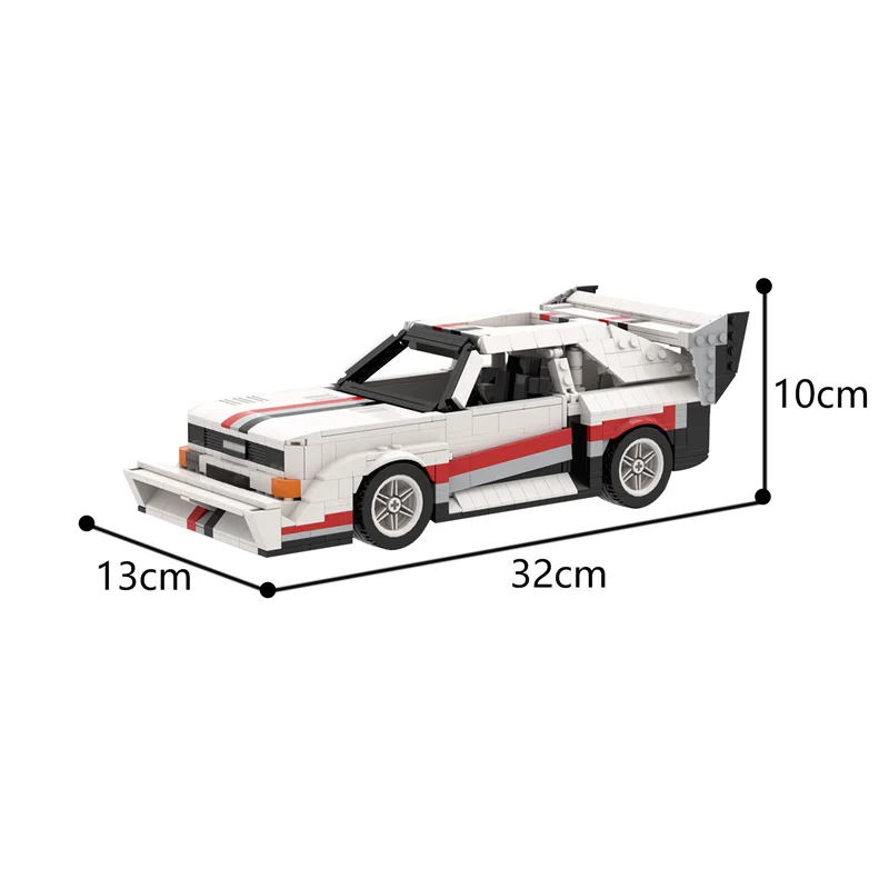 MOC Luxury Car Sport E2 Racer DIY Model Building Block Bricks High-tech Toys Model For Children's Boys Gift 1306pcs
MOC Luxury Car Sport E2 Racer DIY Model Building Block Bricks High-tech Toys Model For Children's Boys Gift 1306pcs