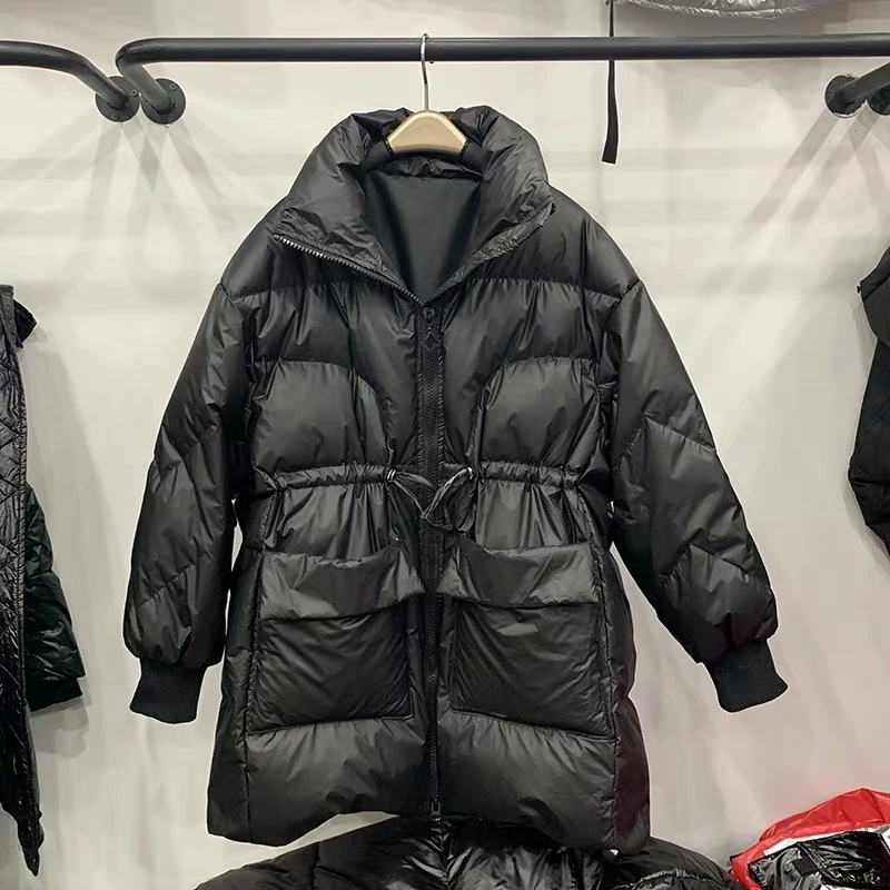 2020 winter new bright down jacket women mid-length loose fashion thick Warm bread jacket white duck Parka M121
2020 winter new bright down jacket women mid-length loose fashion thick Warm bread jacket white duck Parka M121