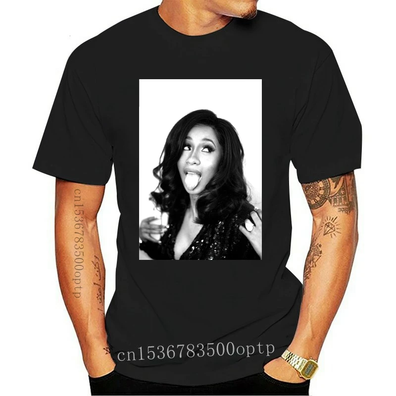 New 2021 Fashion 2021 Arrive Cardi B T Shirt Men American Rap Singer Summer Cotton O-Neck Black Streetwear
New 2021 Fashion 2021 Arrive Cardi B T Shirt Men American Rap Singer Summer Cotton O-Neck Black Streetwear