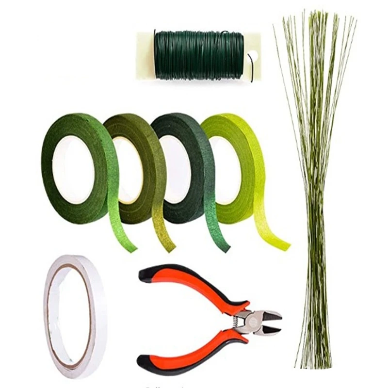 1Set Floral Arrangement Tools Kit Floral Wire Cutter Stem Wire Floral Tapes for Bouquet Stem Wrap Florist 
1Set Floral Arrangement Tools Kit Floral Wire Cutter Stem Wire Floral Tapes for Bouquet Stem Wrap Florist
