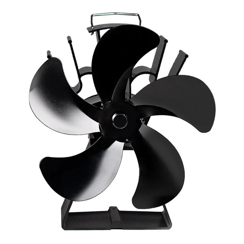 5 Blade Black Fireplace Fan Vertical Trapezoidal High Efficiency Heating Power Machine Silent Energy-saving Household Stove Fan
5 Blade Black Fireplace Fan Vertical Trapezoidal High Efficiency Heating Power Machine Silent Energy-saving Household Stove Fan
