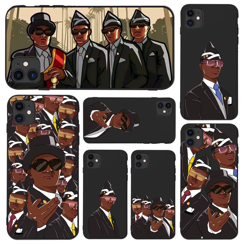 Popular Blacks Carry The Coffin Team Phone Case for Iphone 12 X XS Max XR 11 Pro Max 6 6s 8 7 Plus SE 2020 Dancing Soft Cover
Popular Blacks Carry The Coffin Team Phone Case for Iphone 12 X XS Max XR 11 Pro Max 6 6s 8 7 Plus SE 2020 Dancing Soft Cover