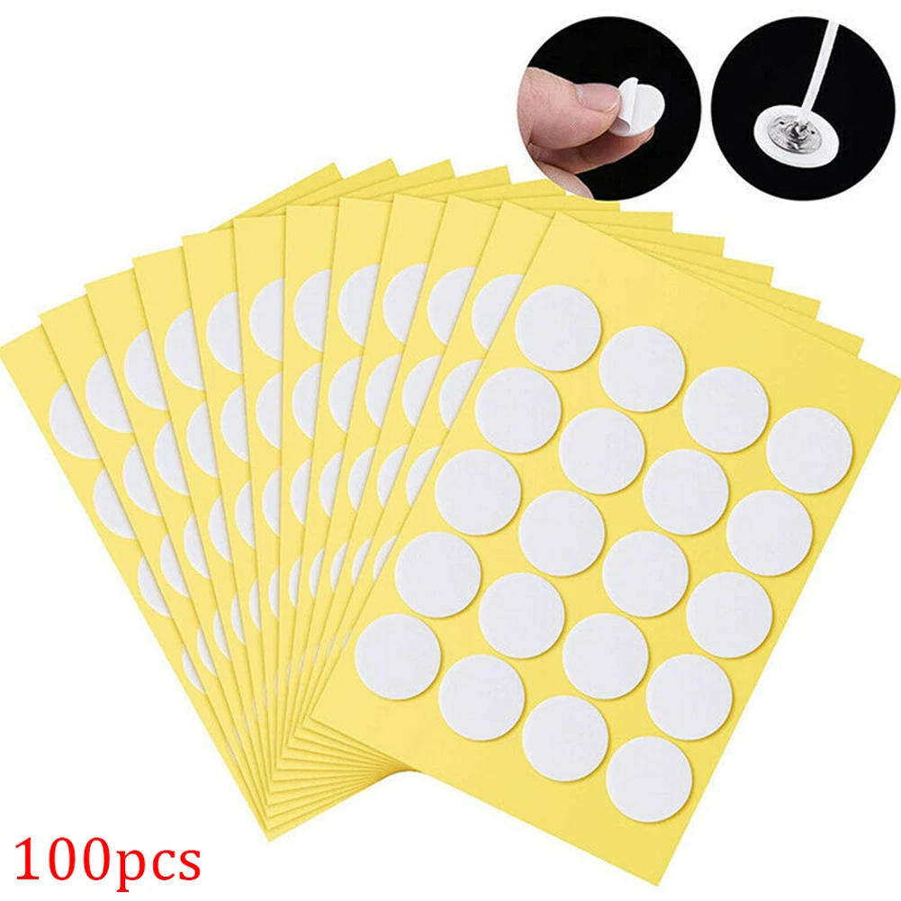 100 X Double-sided Adhesive Candlewick Foam Stickers Glue-Dots Candle Making Candlewick Sticker Tabs Candle Wicks Stickers
100 X Double-sided Adhesive Candlewick Foam Stickers Glue-Dots Candle Making Candlewick Sticker Tabs Candle Wicks Stickers