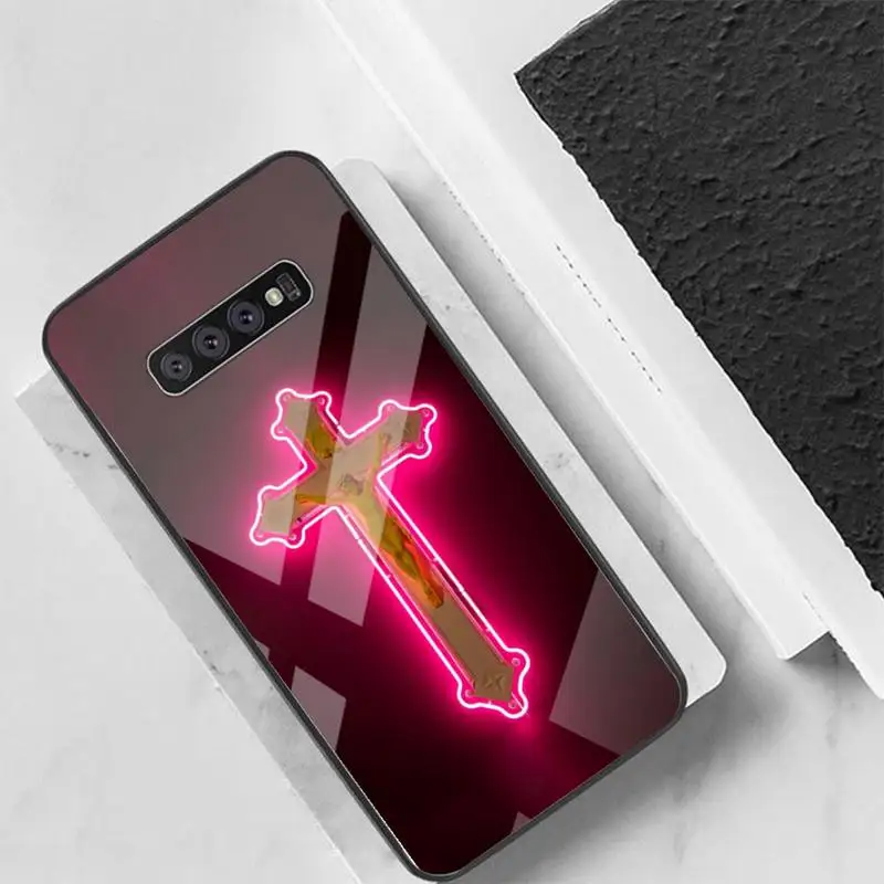 Holy Cross Phone Case For Samsung S10 S20 S9 Plus Note9 10 Case Glass Case For Samsung Galaxy S10
Holy Cross Phone Case For Samsung S10 S20 S9 Plus Note9 10 Case Glass Case For Samsung Galaxy S10