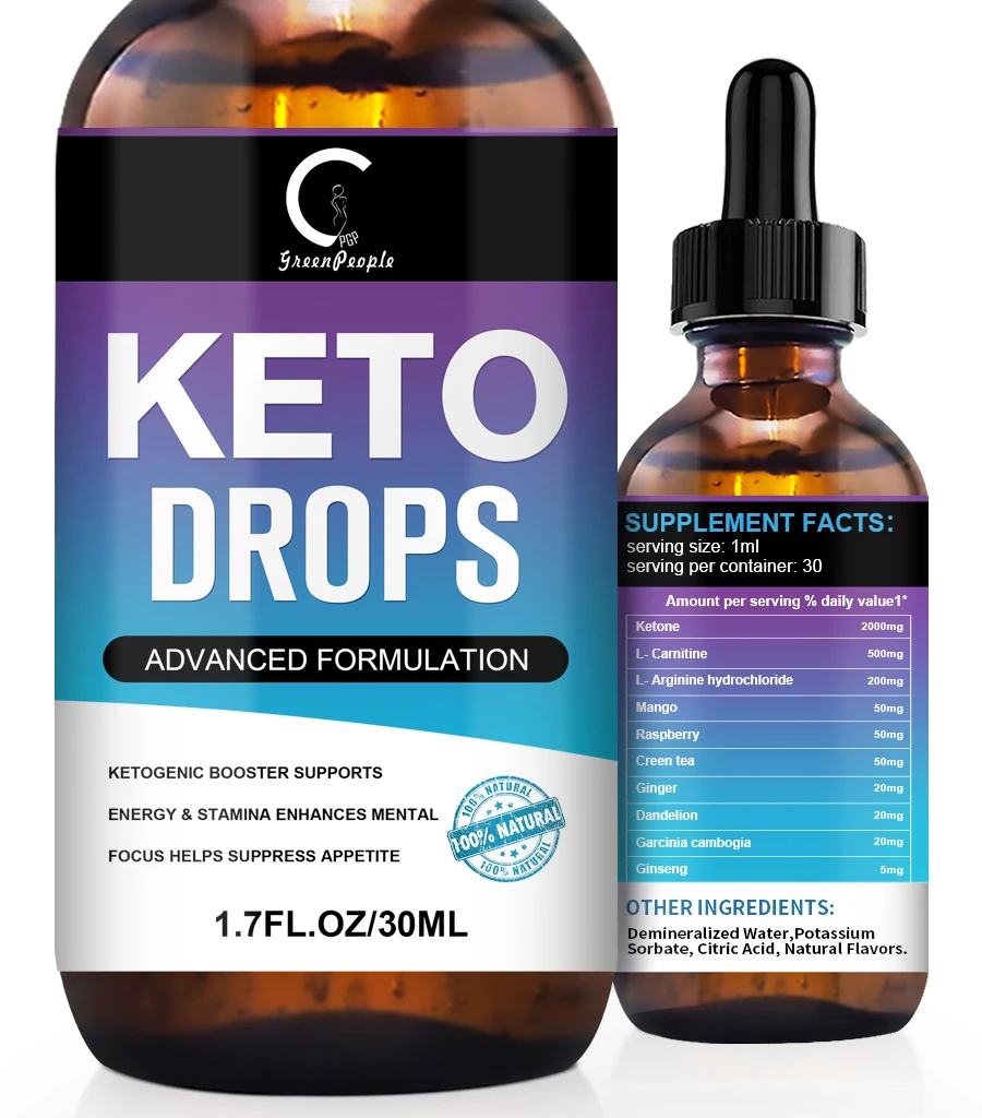 Капли GPGP Greenpeople BHB Keto масло для похудения Сжигание жира Keto добавки для похудения аппарат для похудения продукты для красоты и здоровья для по... 
Капли GPGP Greenpeople BHB Keto масло для похудения Сжигание жира Keto добавки для похудения аппарат для похудения продукты для красоты и здоровья для по...