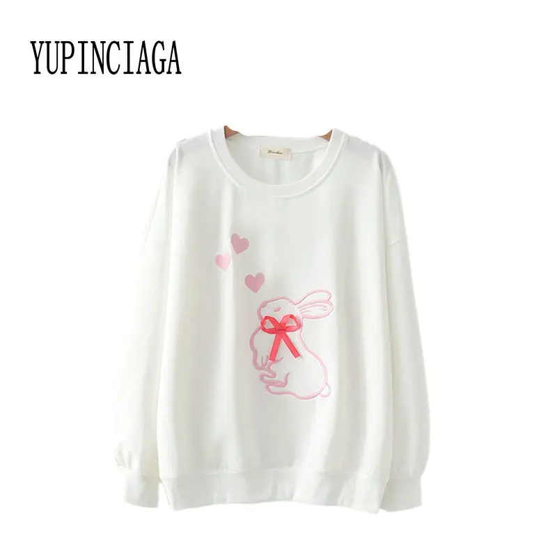 YUPINCIAGA женский милый мультяшный милый свитшот с вышивкой и круглым вырезом и длинным рукавом для девочек пуловер спортивный костюм 
YUPINCIAGA женский милый мультяшный милый свитшот с вышивкой и круглым вырезом и длинным рукавом для девочек пуловер спортивный костюм