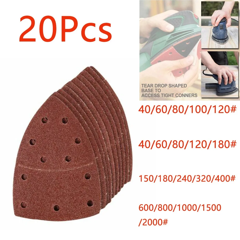 20Pcs Mouse Sandpaper Sheets Hook And Loop Sander Pads 11-Holes Sandpaper For Urniture And Wood Products Polishing
20Pcs Mouse Sandpaper Sheets Hook And Loop Sander Pads 11-Holes Sandpaper For Urniture And Wood Products Polishing