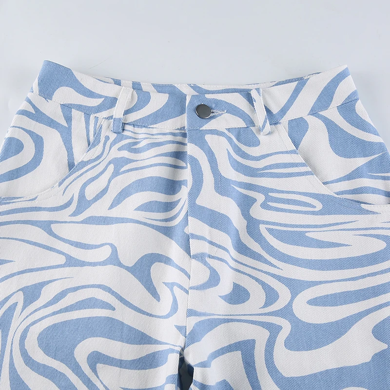 Pattern High Waist Women'S Jeans 90s Streetwear Trousers Baggy Leg Pants Y2K Mom Boyfriend Pants Denim Capris
Pattern High Waist Women'S Jeans 90s Streetwear Trousers Baggy Leg Pants Y2K Mom Boyfriend Pants Denim Capris