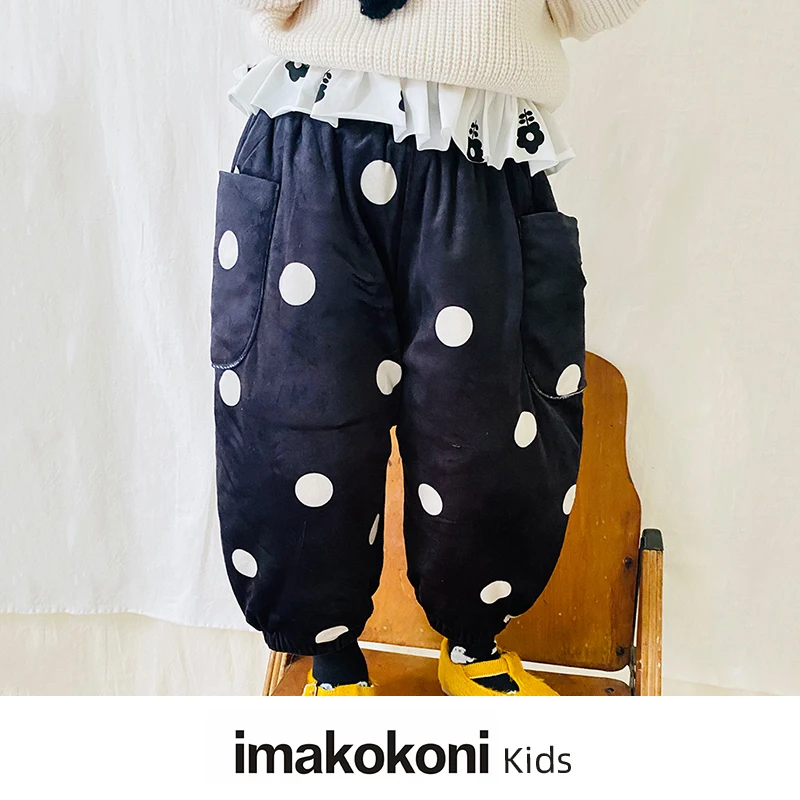imakokoni original wave point thin cotton warm pants all-match casual girls' Harem pants autumn and winter 21739
imakokoni original wave point thin cotton warm pants all-match casual girls' Harem pants autumn and winter 21739