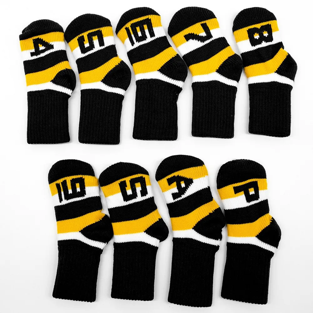 9 Pcs/Set Golf Putter Head Cover Headcover Golf Club Protect Heads Cover Woods Driver Fairway Hybrid Head Cover For Men Women
9 Pcs/Set Golf Putter Head Cover Headcover Golf Club Protect Heads Cover Woods Driver Fairway Hybrid Head Cover For Men Women
