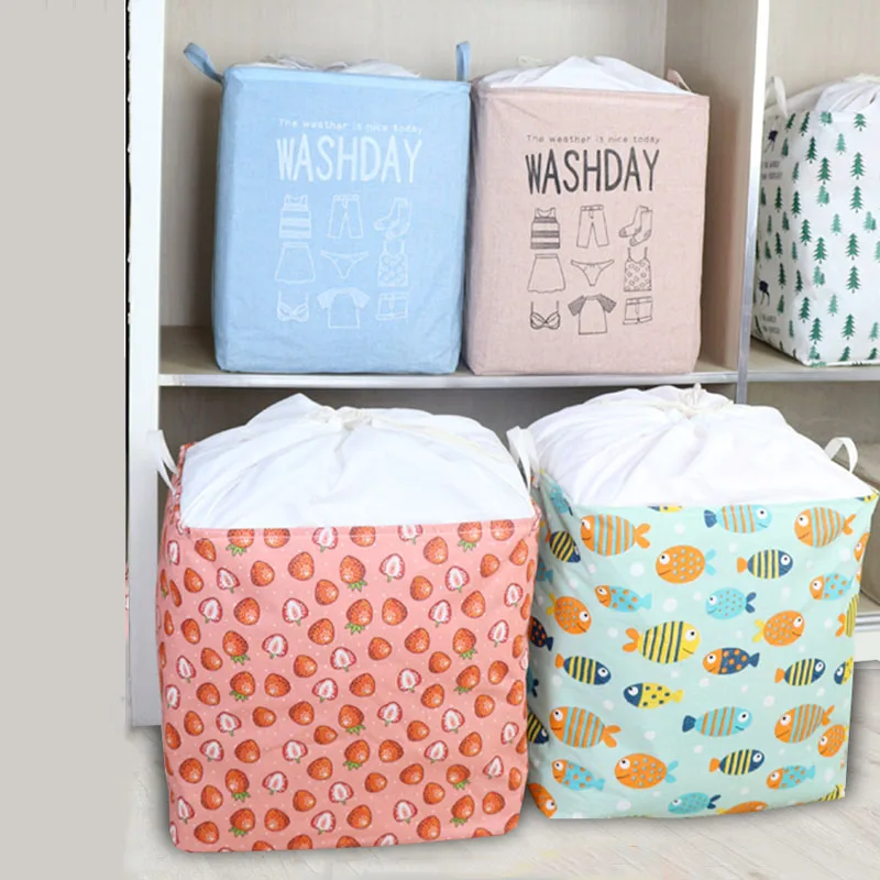 Cartoon Print Quilt Storage Bag Foldable Clothes Toys Storage Case Thick Durable Moisture-Proof Dirty Clothes Basket Drawstring
Cartoon Print Quilt Storage Bag Foldable Clothes Toys Storage Case Thick Durable Moisture-Proof Dirty Clothes Basket Drawstring
