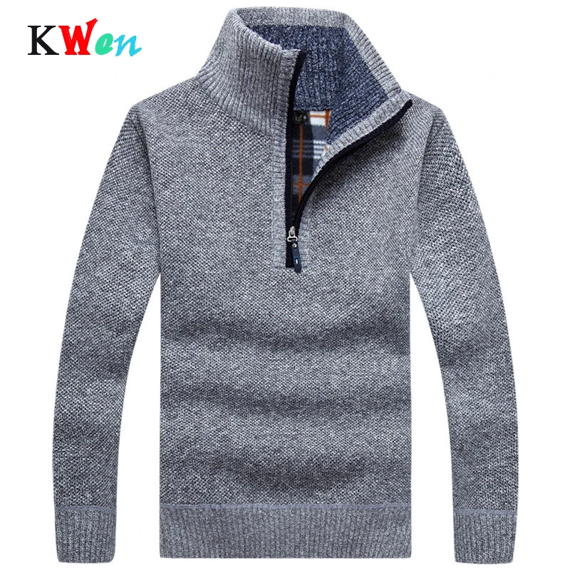 Male Hot Male Autumn Knitted Solid Pullover Long Sleeve High Collar Blouses Half Zip Wool Winter Coat Comfortable Clothes
Male Hot Male Autumn Knitted Solid Pullover Long Sleeve High Collar Blouses Half Zip Wool Winter Coat Comfortable Clothes