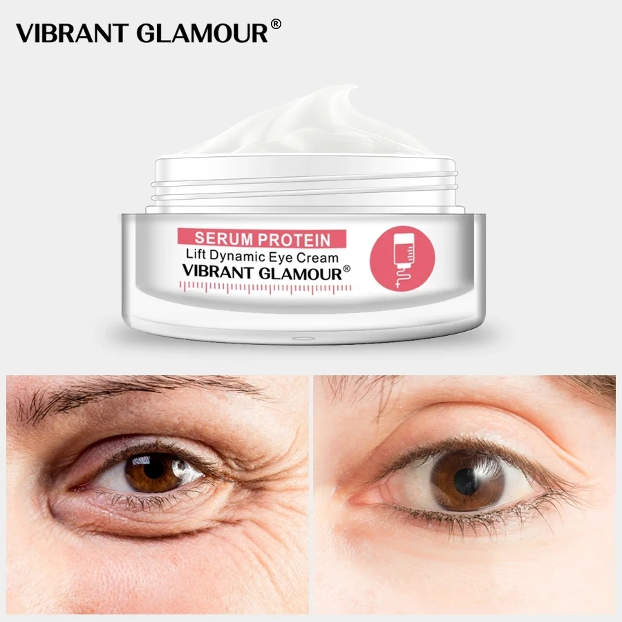 VIBRANT GLAMOUR Eye Cream Serum Protein Snail Anti-Wrinkle Aging Lifting Firming Remover Dark Circles Against Puffiness Eye Care 
VIBRANT GLAMOUR Eye Cream Serum Protein Snail Anti-Wrinkle Aging Lifting Firming Remover Dark Circles Against Puffiness Eye Care