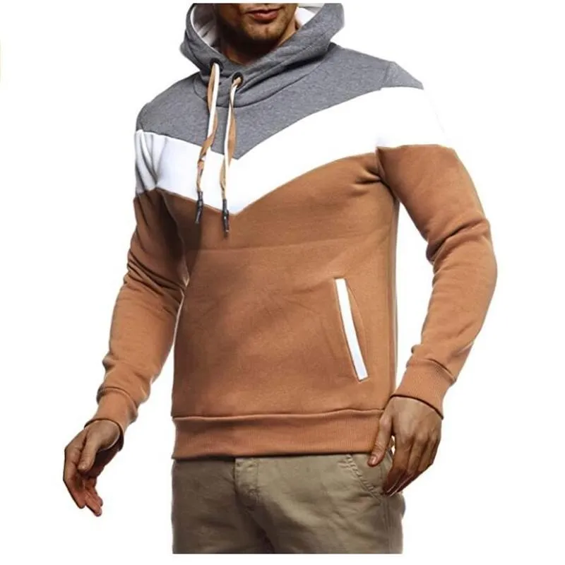 Мужская осенне-зимняя повседневная толстовка с капюшоном, Подростковая эластичная толстовка с капюшоном, 2021
Мужская осенне-зимняя повседневная толстовка с капюшоном, Подростковая эластичная толстовка с капюшоном, 2021