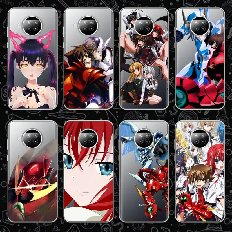 High school dxd Anime Phone Case Transparent for Xiaomi mi Redmi note 10 t 8 9 pro lite 11 Samsung S 8 9 10 20
High school dxd Anime Phone Case Transparent for Xiaomi mi Redmi note 10 t 8 9 pro lite 11 Samsung S 8 9 10 20