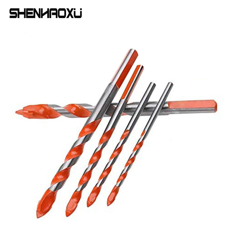 6mm-12mm Electric Tools Center Drill Hammer Concrete Ceramic Tile Metal Drill Bit Round Shank DIY Wall Hole Saw Drilling 
6mm-12mm Electric Tools Center Drill Hammer Concrete Ceramic Tile Metal Drill Bit Round Shank DIY Wall Hole Saw Drilling