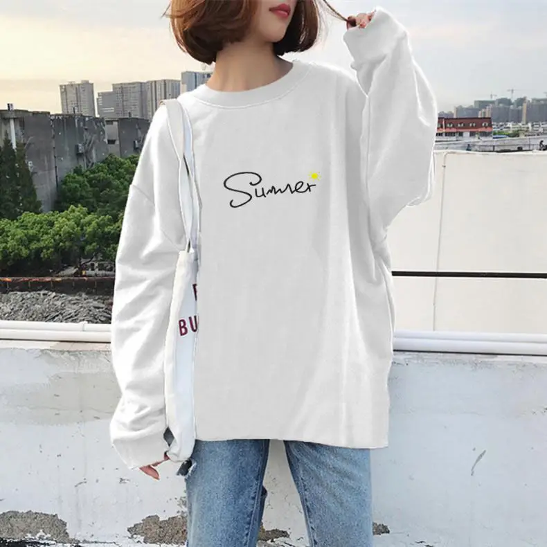 Women Couple Hoodies Pullover Breathable Loose Casual Printing Sweatshirts Streetwear Female Long Slleve Round Neck Clothes Tops
Women Couple Hoodies Pullover Breathable Loose Casual Printing Sweatshirts Streetwear Female Long Slleve Round Neck Clothes Tops
