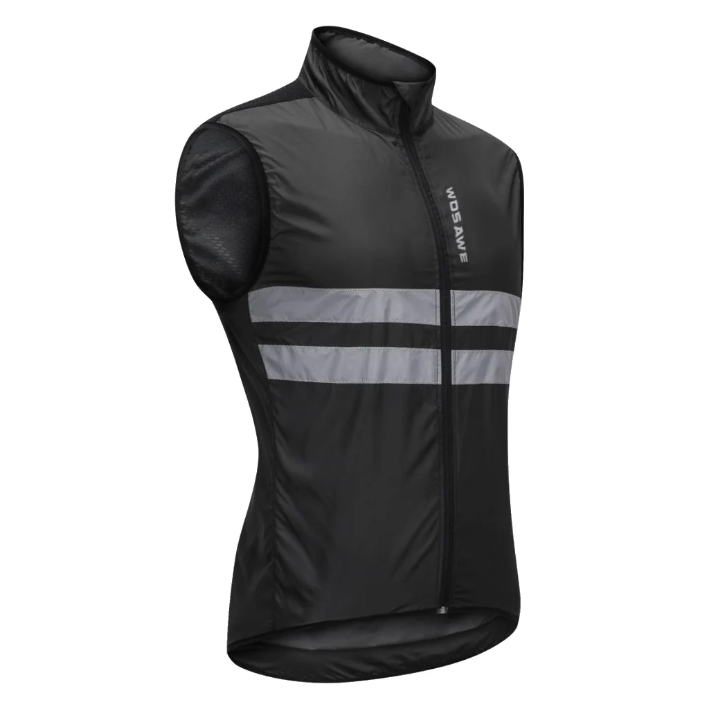 Men's Reflective Sleeveless Vest for Night Cycling MTB Mountain Road Bike Riding Running Hiking Fishing Sports Vest
Men's Reflective Sleeveless Vest for Night Cycling MTB Mountain Road Bike Riding Running Hiking Fishing Sports Vest