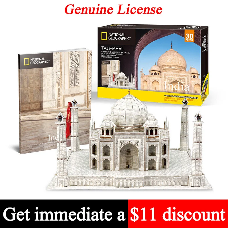 No-glue Pre-cut Taj Mahal India National Geographic House 3D Paper Model Puzzle Building DIY Teens Child Craft Toys DS0981h
No-glue Pre-cut Taj Mahal India National Geographic House 3D Paper Model Puzzle Building DIY Teens Child Craft Toys DS0981h