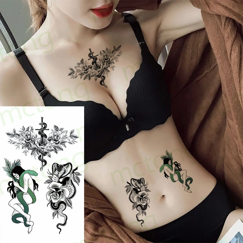 Водостойкая Временная тату-наклейка, объемная змея, девушки, цветок, пион, рога, ненастоящая тату, тату боди-арт для женщин и мужчин
Водостойкая Временная тату-наклейка, объемная змея, девушки, цветок, пион, рога, ненастоящая тату, тату боди-арт для женщин и мужчин