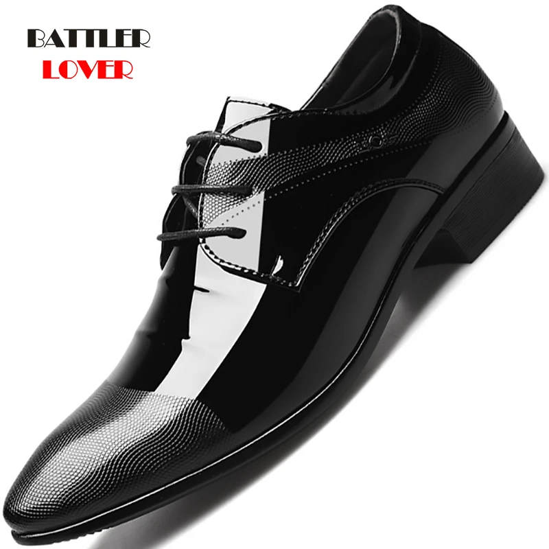 2020 Spring Autumn Dress Shoes for Men High Quality Lace-up Suit Male Business Office Shoe Elegant Homme Wedding Formal Footwear
2020 Spring Autumn Dress Shoes for Men High Quality Lace-up Suit Male Business Office Shoe Elegant Homme Wedding Formal Footwear