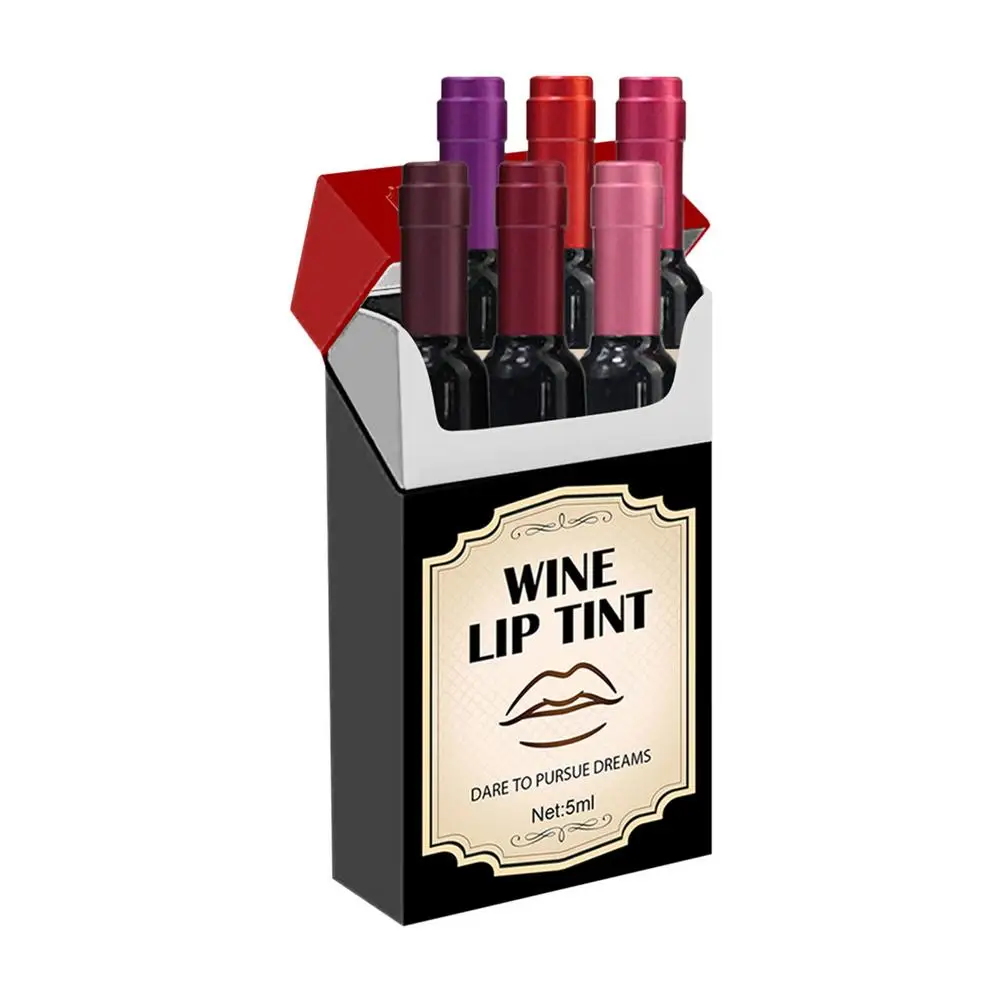 6 Colors Lip Stain Set Long Lasting Matte Lip Gloss Set Non-Stick Cup Waterproof Matte Liquid Lip Gloss Set Lasting For Severa
6 Colors Lip Stain Set Long Lasting Matte Lip Gloss Set Non-Stick Cup Waterproof Matte Liquid Lip Gloss Set Lasting For Severa