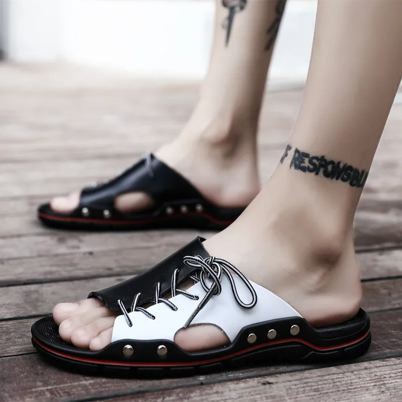 Light New 2021 Fashion Shoes Men's Slippers Non-slip Summer Outdoor Flat Men Breathable Indoor Sandals Mehigh Quality
Light New 2021 Fashion Shoes Men's Slippers Non-slip Summer Outdoor Flat Men Breathable Indoor Sandals Mehigh Quality