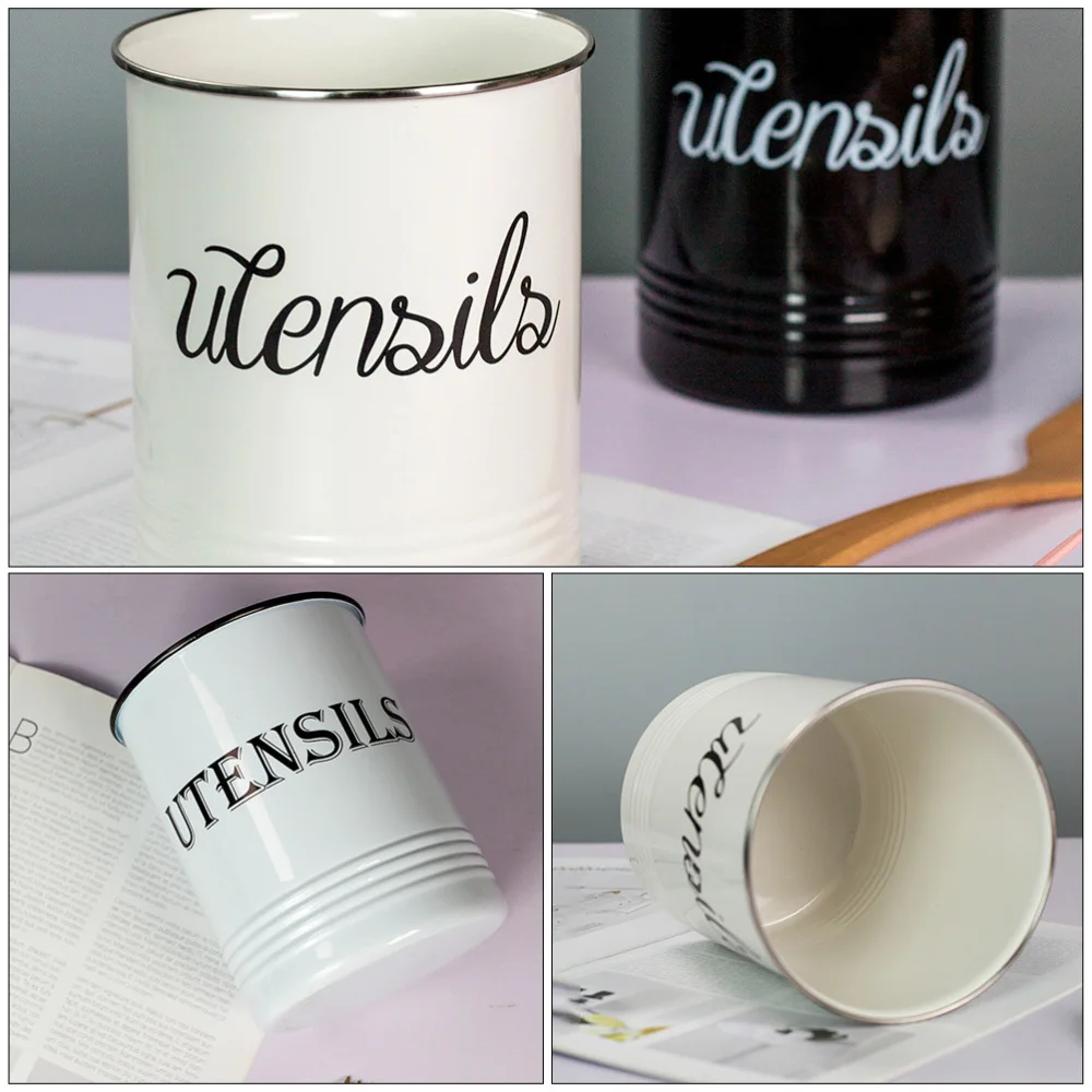 1Pc Kitchenware Storage Holder Tableware Steel Cylinder Household Baking Tool
1Pc Kitchenware Storage Holder Tableware Steel Cylinder Household Baking Tool