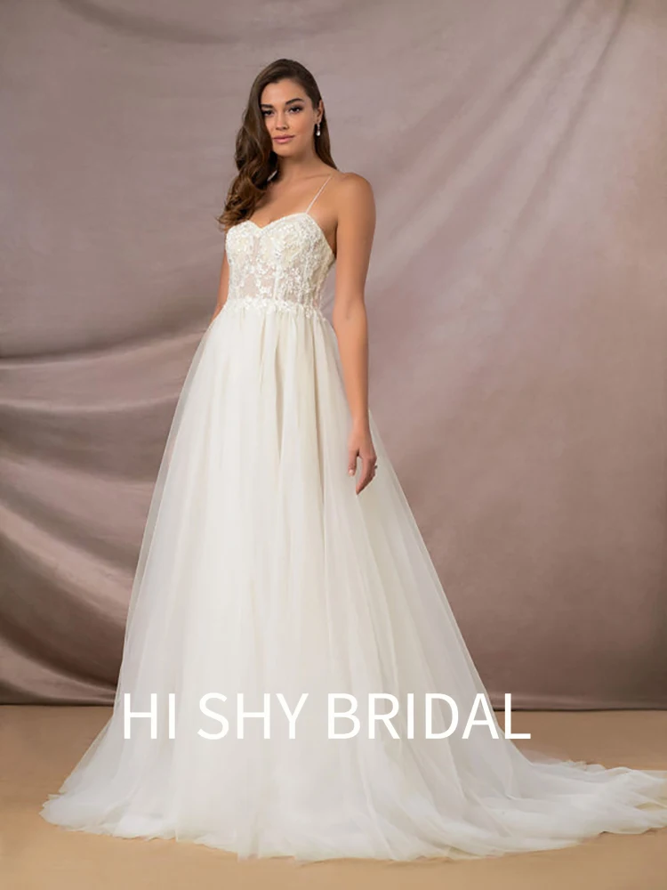 Hi Shy Bridal 2021 New Luxury Lace Wedding Dresses Suitable for Every Bride Free Tailored Plus Size and Free Shipping
Hi Shy Bridal 2021 New Luxury Lace Wedding Dresses Suitable for Every Bride Free Tailored Plus Size and Free Shipping