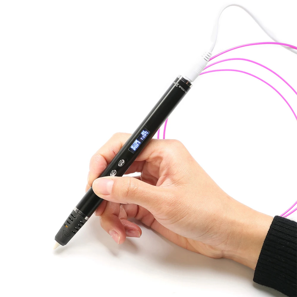 3D Pen RP900A DIY 3D Printing Pen Support ABS/PLA Filament 1.75mm Creative Toy Gift For Kids Design Drawing
3D Pen RP900A DIY 3D Printing Pen Support ABS/PLA Filament 1.75mm Creative Toy Gift For Kids Design Drawing