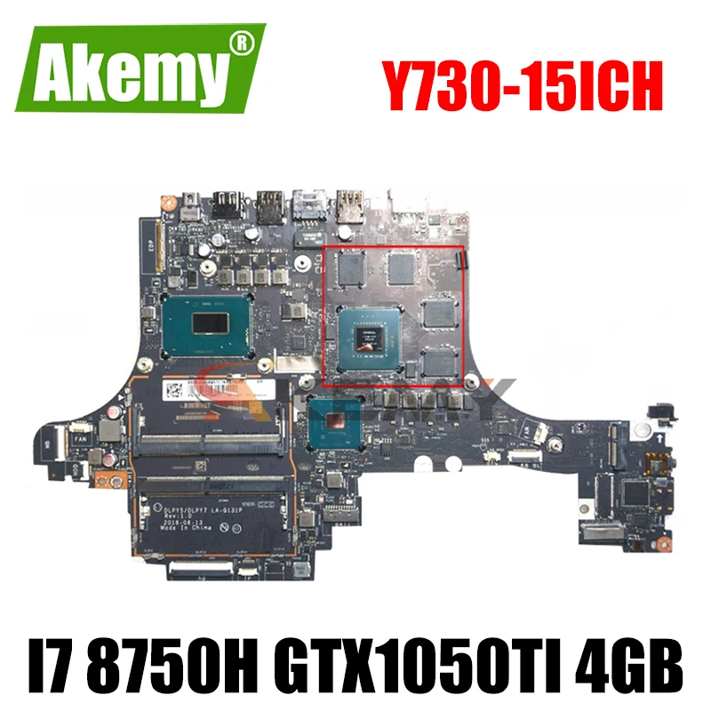 Akemy DLPY5 / DLPY7 LA-G131P для Lenovo Y730-15ICH ноутбук материнская плата Процессор I7 8750H GPU GTX1050TI 4 ГБ 100% тесты работы 5B20S56957
Akemy DLPY5 / DLPY7 LA-G131P для Lenovo Y730-15ICH ноутбук материнская плата Процессор I7 8750H GPU GTX1050TI 4 ГБ 100% тесты работы 5B20S56957