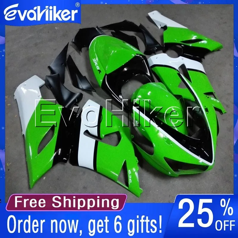 Custom motorcycle fairing for ZX-6R 2005 2006 ZX6R 05 06 motorcycle bodywork kit green
Custom motorcycle fairing for ZX-6R 2005 2006 ZX6R 05 06 motorcycle bodywork kit green