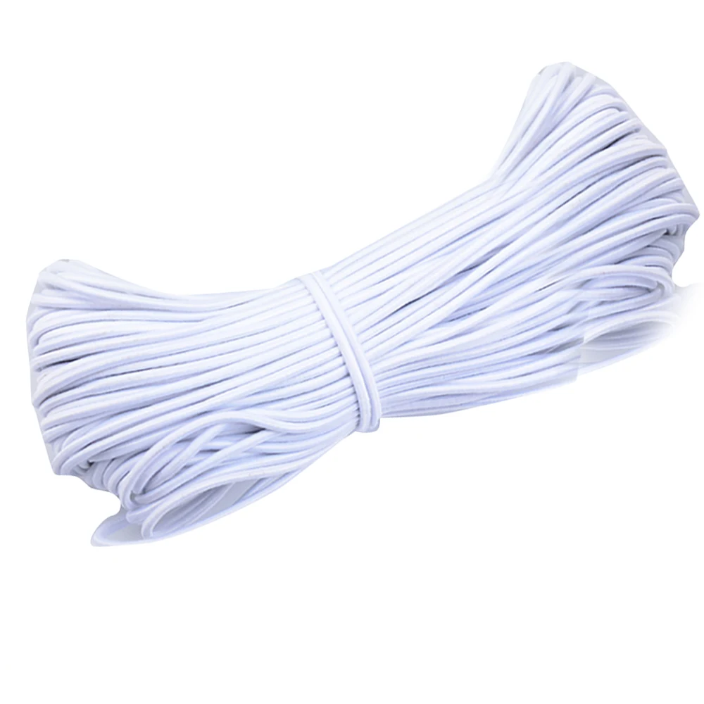 3mm White/black Thin Round Elastic Bands Elastic Rope Wedding Garment Elastic Tape for DIY Sewing Accessories 
3mm White/black Thin Round Elastic Bands Elastic Rope Wedding Garment Elastic Tape for DIY Sewing Accessories