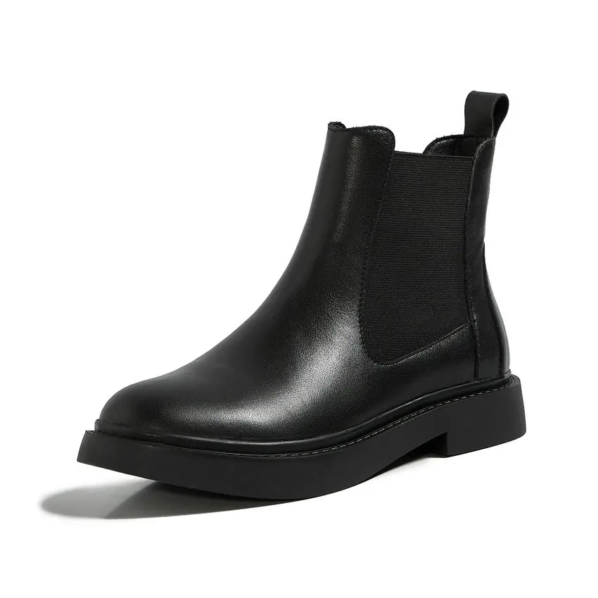 ESVEVA 2021 Elegant Slip On Square Low Heel PU+Patent Leather Ankle Boots Women Boots Shoes Round Toe Platform Boots Size 34-41
ESVEVA 2021 Elegant Slip On Square Low Heel PU+Patent Leather Ankle Boots Women Boots Shoes Round Toe Platform Boots Size 34-41
