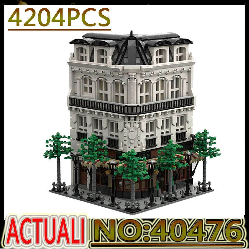 New City Street View Series Classical Architecture Shop Model Building Blocks Bricks MOC-40476 Toys For Kids DIY Birthday Gift
New City Street View Series Classical Architecture Shop Model Building Blocks Bricks MOC-40476 Toys For Kids DIY Birthday Gift