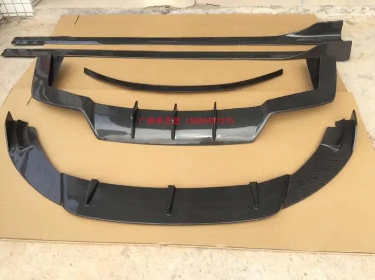 Carbon Fiber Car Spoiler Bumper Front Lip +Rear Bumper Diffuser Side skirts Protector For Maserati Quattroporte 2017-2020
Carbon Fiber Car Spoiler Bumper Front Lip +Rear Bumper Diffuser Side skirts Protector For Maserati Quattroporte 2017-2020