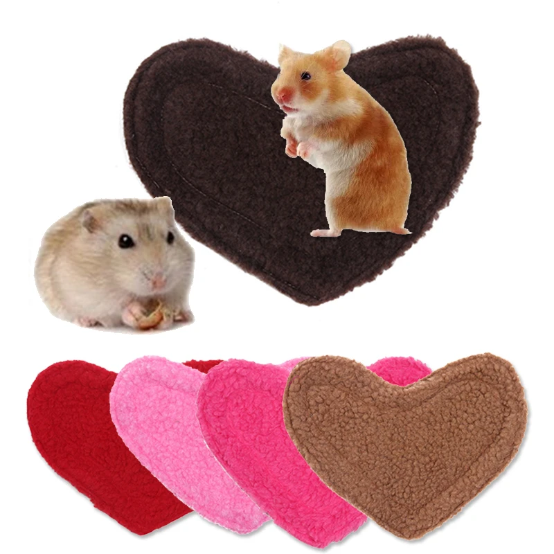 Hamster Nest Mat Blanket Heart Fleece Warm Small Animal Bed Pad Guinea Pig Rat Chinchilla Sleeping Hedgehog House Nest Hamste
Hamster Nest Mat Blanket Heart Fleece Warm Small Animal Bed Pad Guinea Pig Rat Chinchilla Sleeping Hedgehog House Nest Hamste