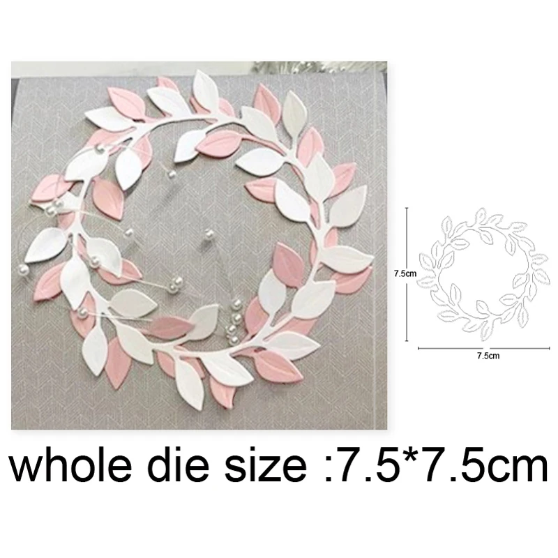 Christmas Wreath Garland Metal Cutting Dies Embossing Die Cut Scrapbooking Stencil Dies For DIY Card Making Handmade Craft Dies
Christmas Wreath Garland Metal Cutting Dies Embossing Die Cut Scrapbooking Stencil Dies For DIY Card Making Handmade Craft Dies