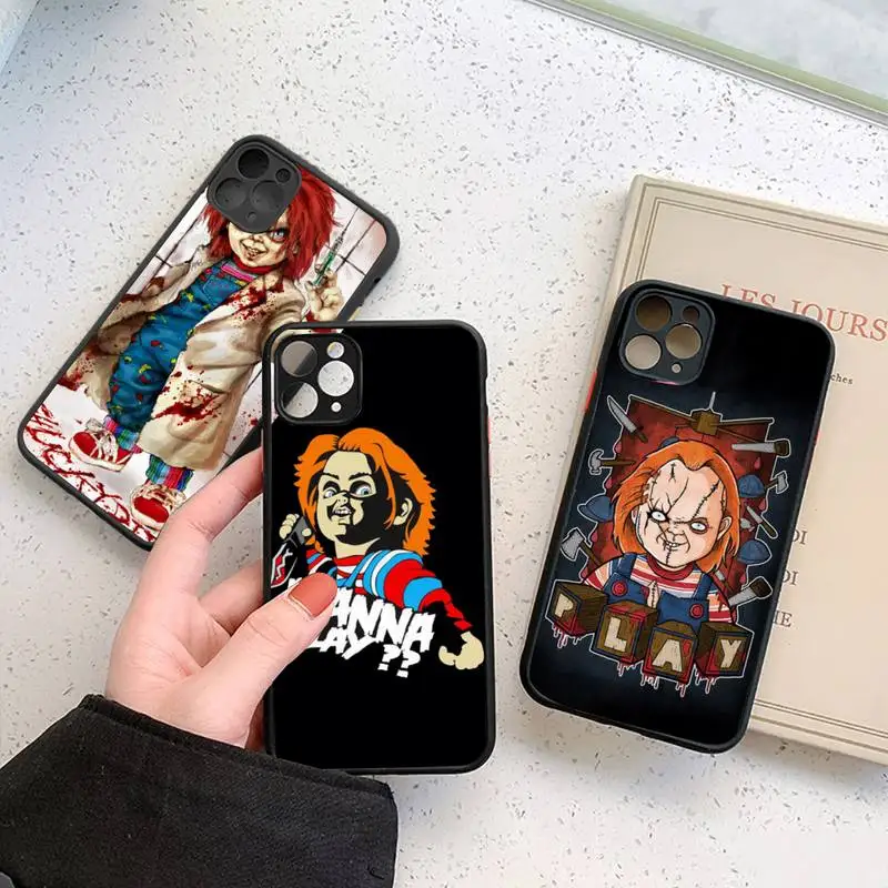 HORROR CHUCKY CHILDS MOVIE Phone Case Matte Transparent for iPhone 7 8 11 12 s mini pro X XS XR MAX Plus cover funda
HORROR CHUCKY CHILDS MOVIE Phone Case Matte Transparent for iPhone 7 8 11 12 s mini pro X XS XR MAX Plus cover funda